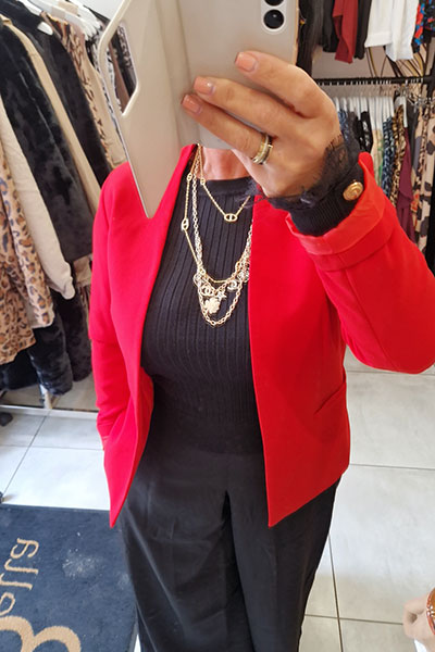 Look casual chic femme avec bijoux &agrave; H&eacute;nin-Beaumont